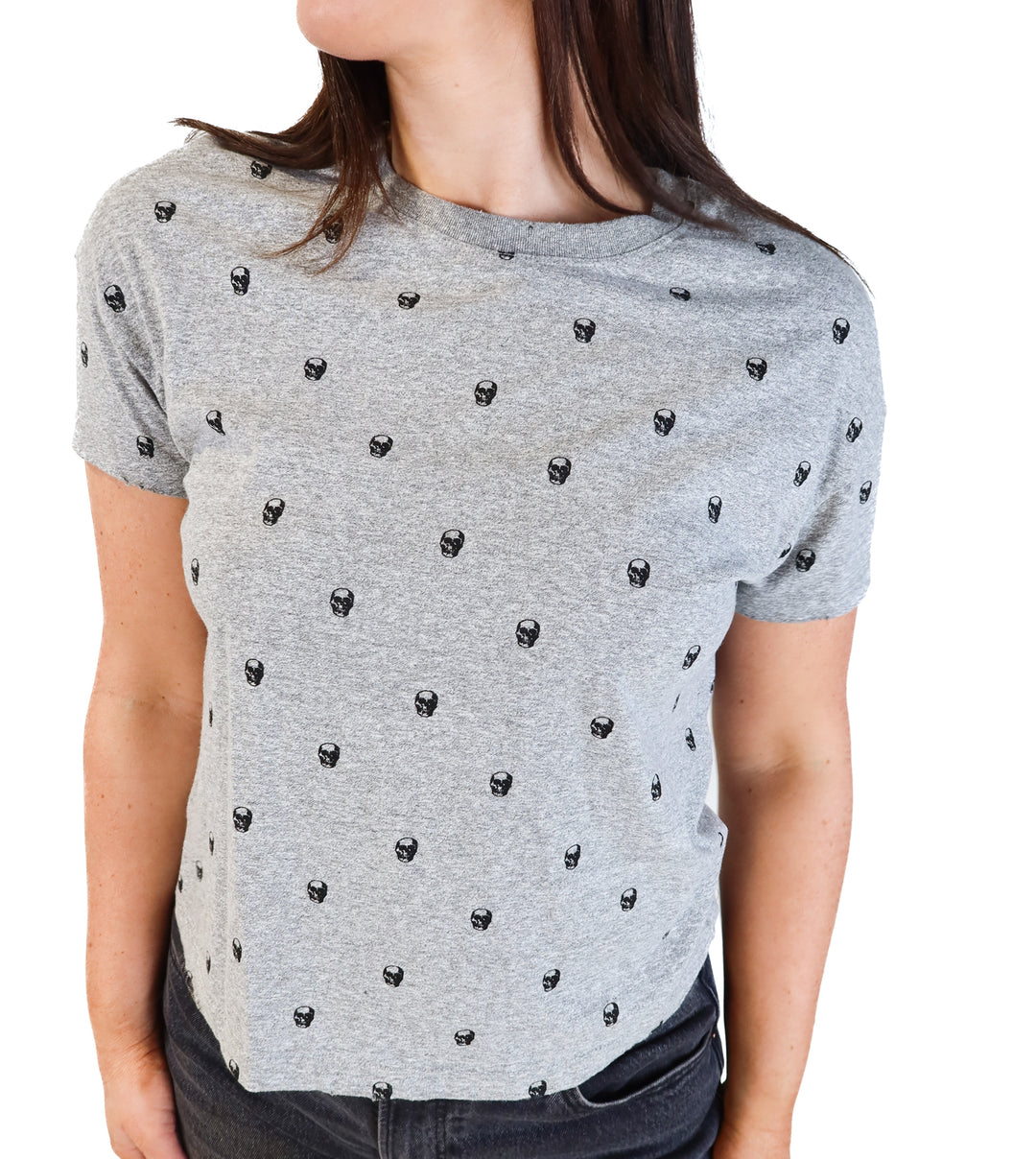 Z supply grey skull tee (L; retail $39)