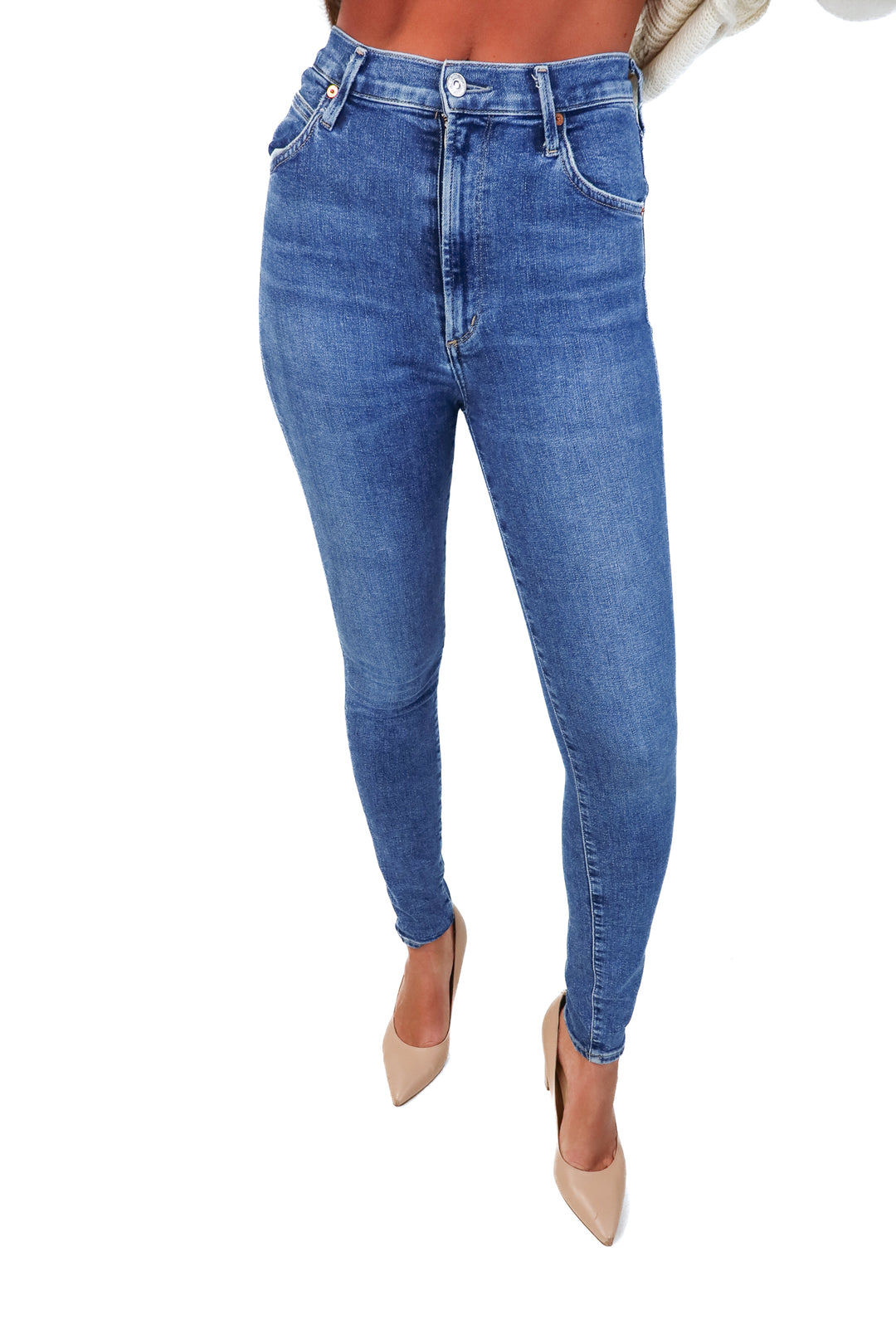 Citizens of Humanity High Rise Skinny Jeans (26)