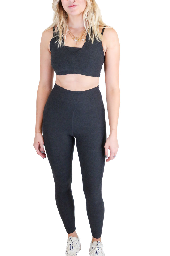 Year of Ours navy/black workout set (S)