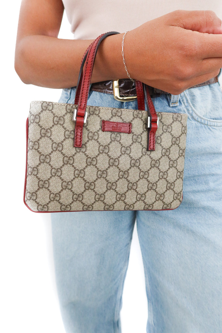 Gucci Supreme Mini Top Handle (vintage)