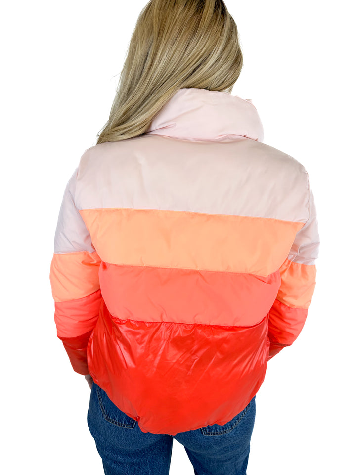 Wild Fable Pink Puffer NWT (XS)