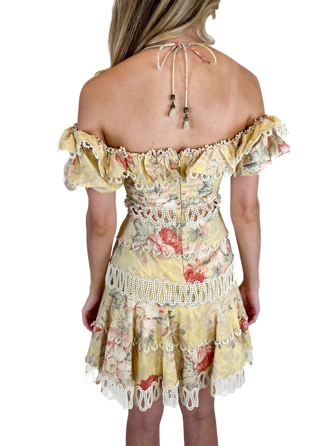 Zimmermann Floral Mini Dress NWT (0; retail $800)