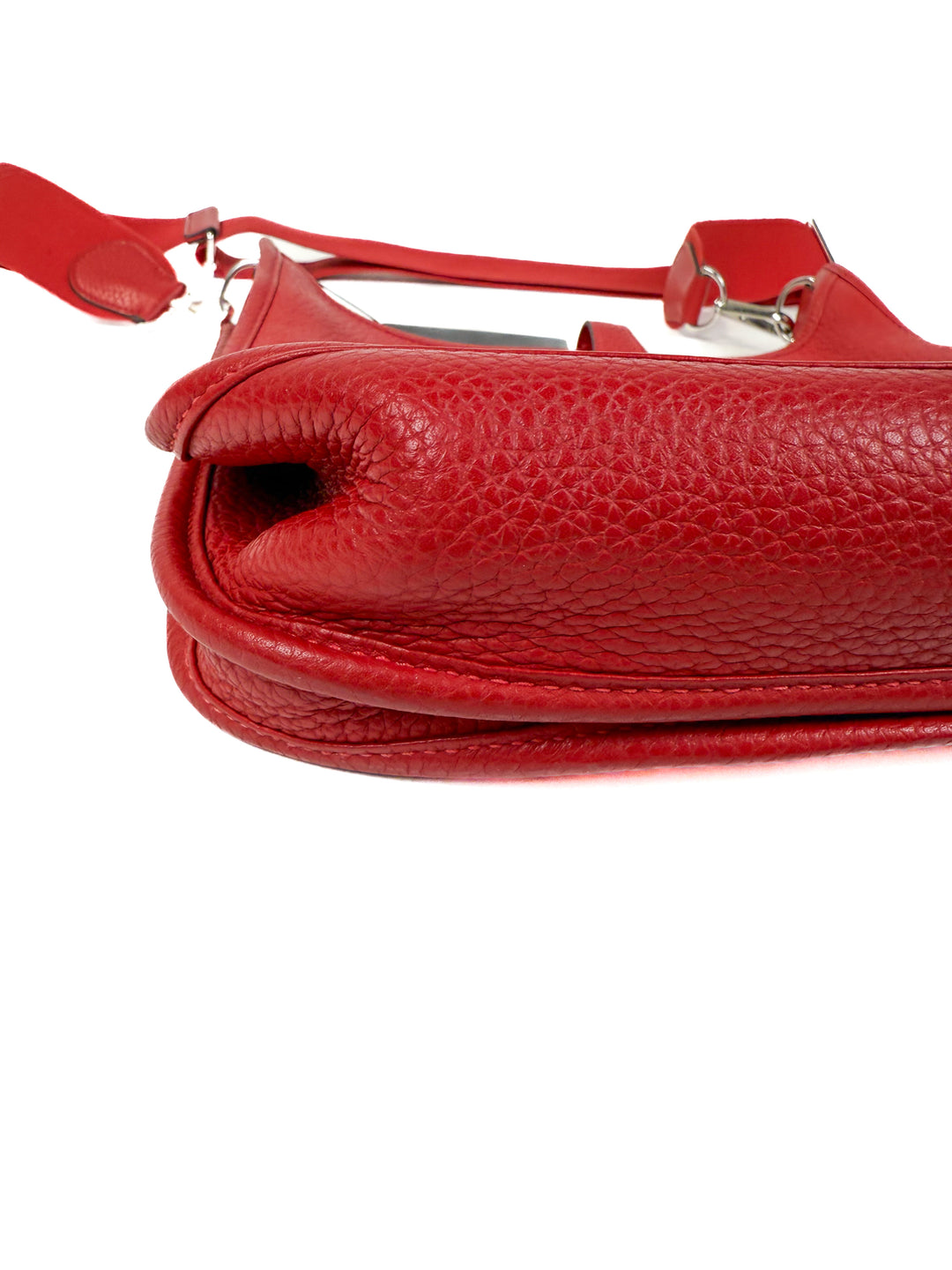 Hermes Clemence Evelyne in Rouge Casaque NWOT (retail $4,450)