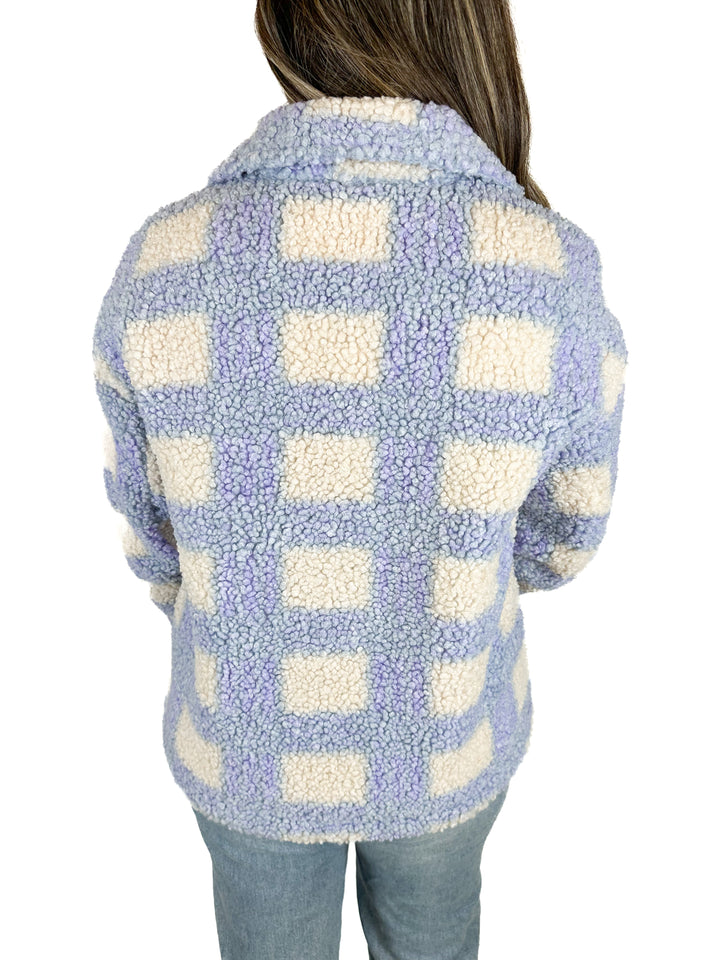 THML Sherpa Plaid Jacket (M)