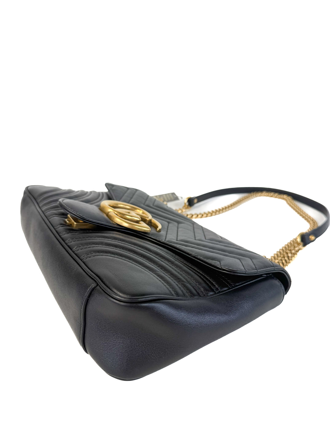 Gucci Marmont Medium GG in Black (retail $2,850)