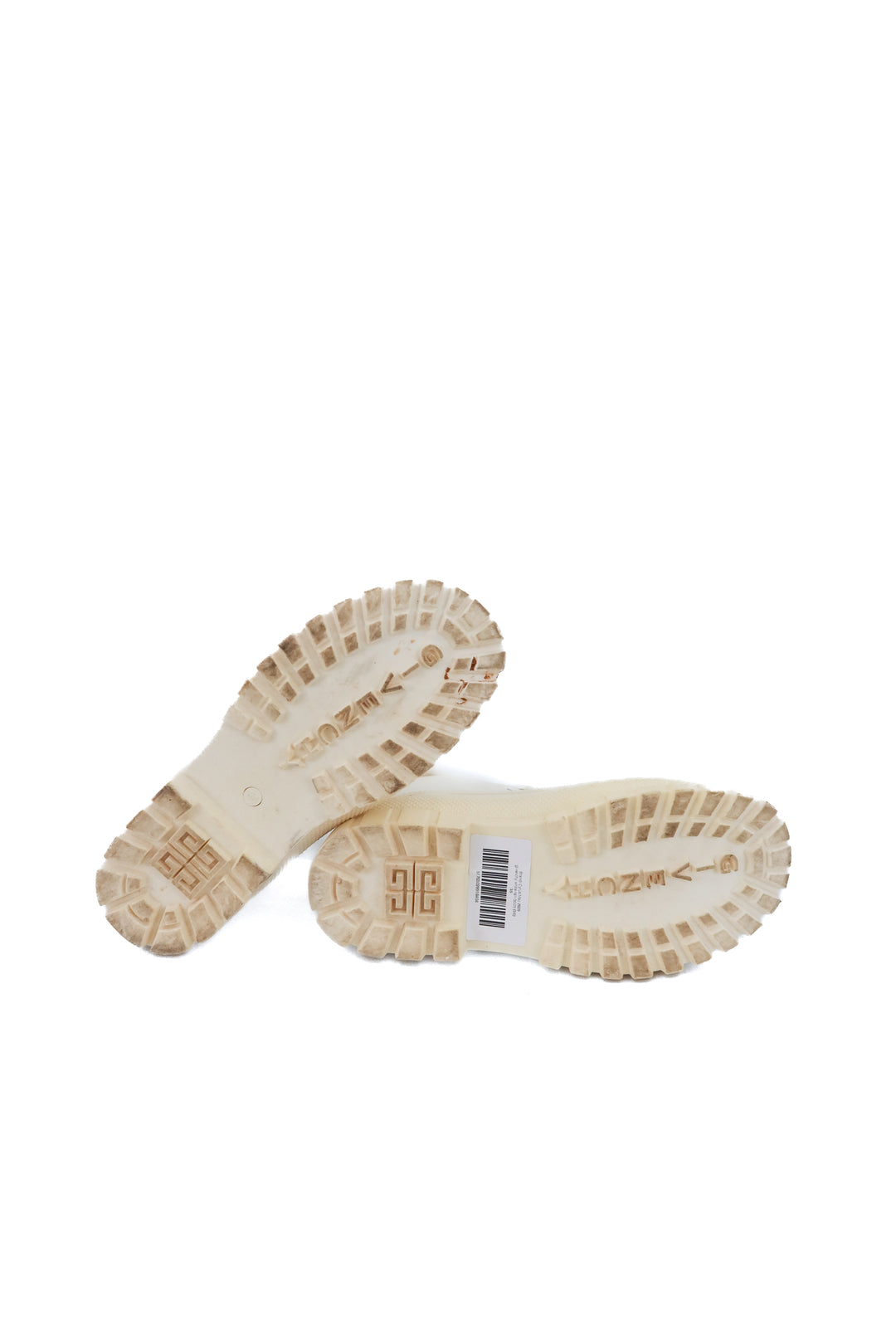 givenchy white rain boots (36 / US 6; retail $495)