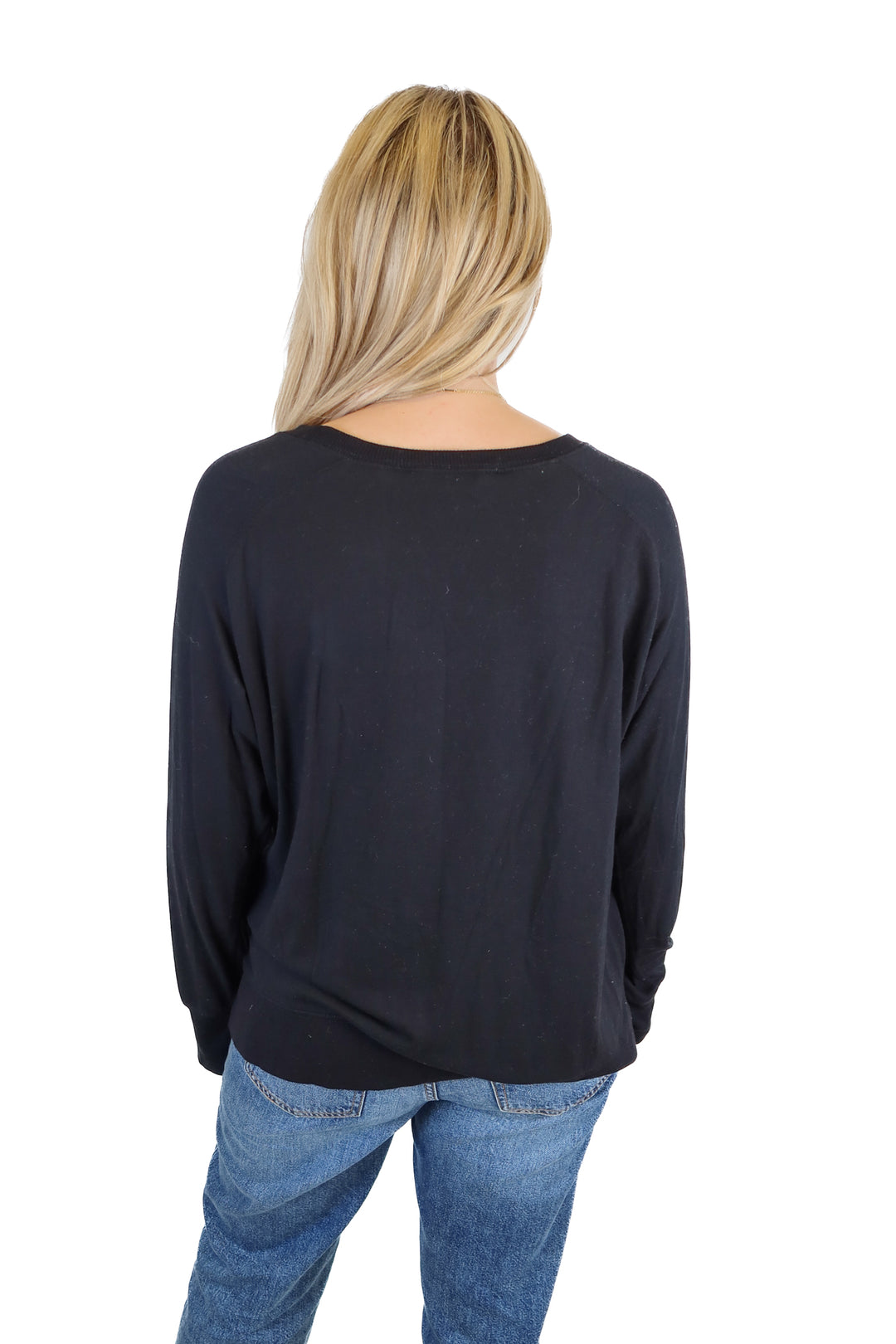 Tavi black long sleeve sweater (S)