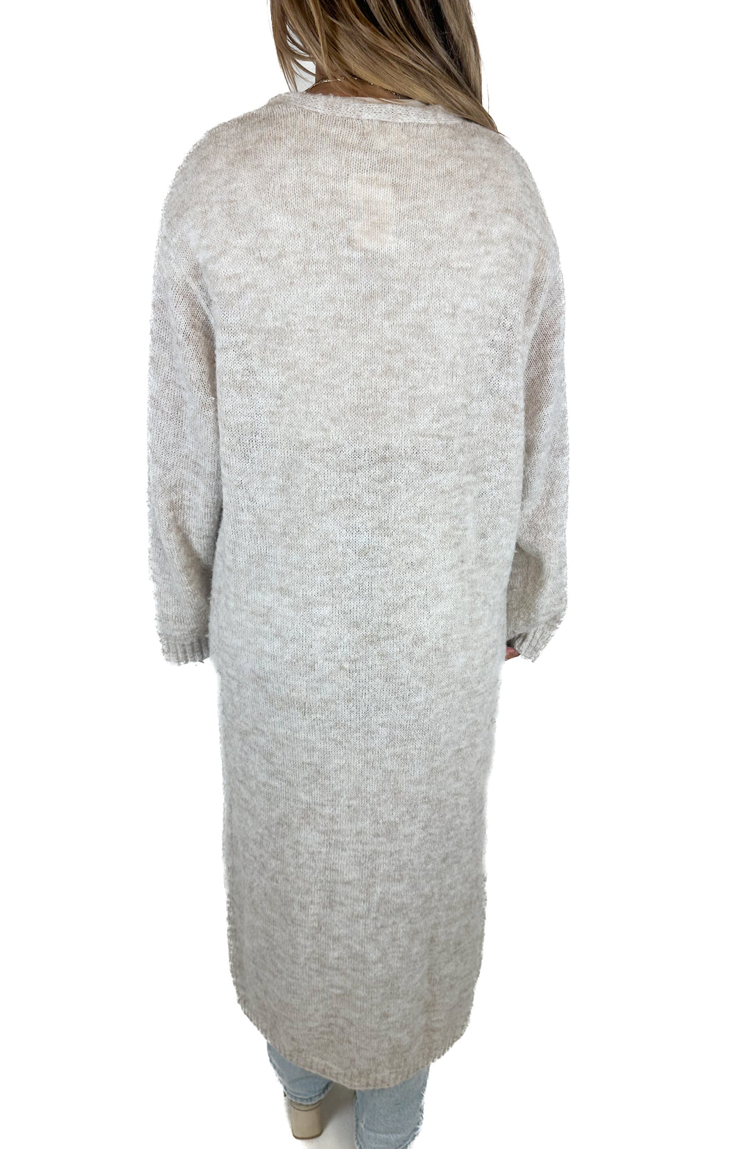 Anthropologie Solid Long Cardigan Sweater (O/S)