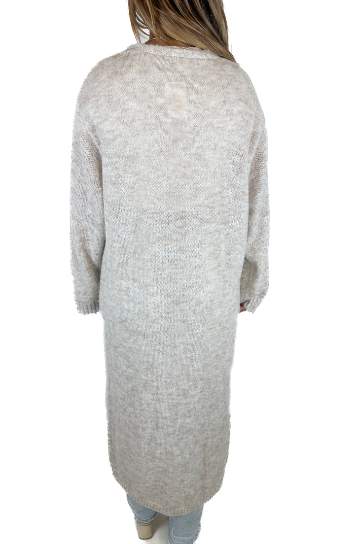 Anthropologie Solid Long Cardigan Sweater (O/S)