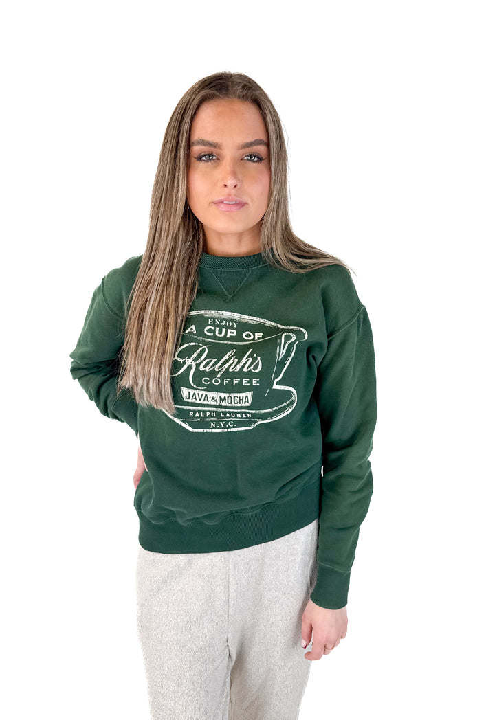 Polo Ralph Lauren "Ralph's" Sweatshirt (XS; retail $168)