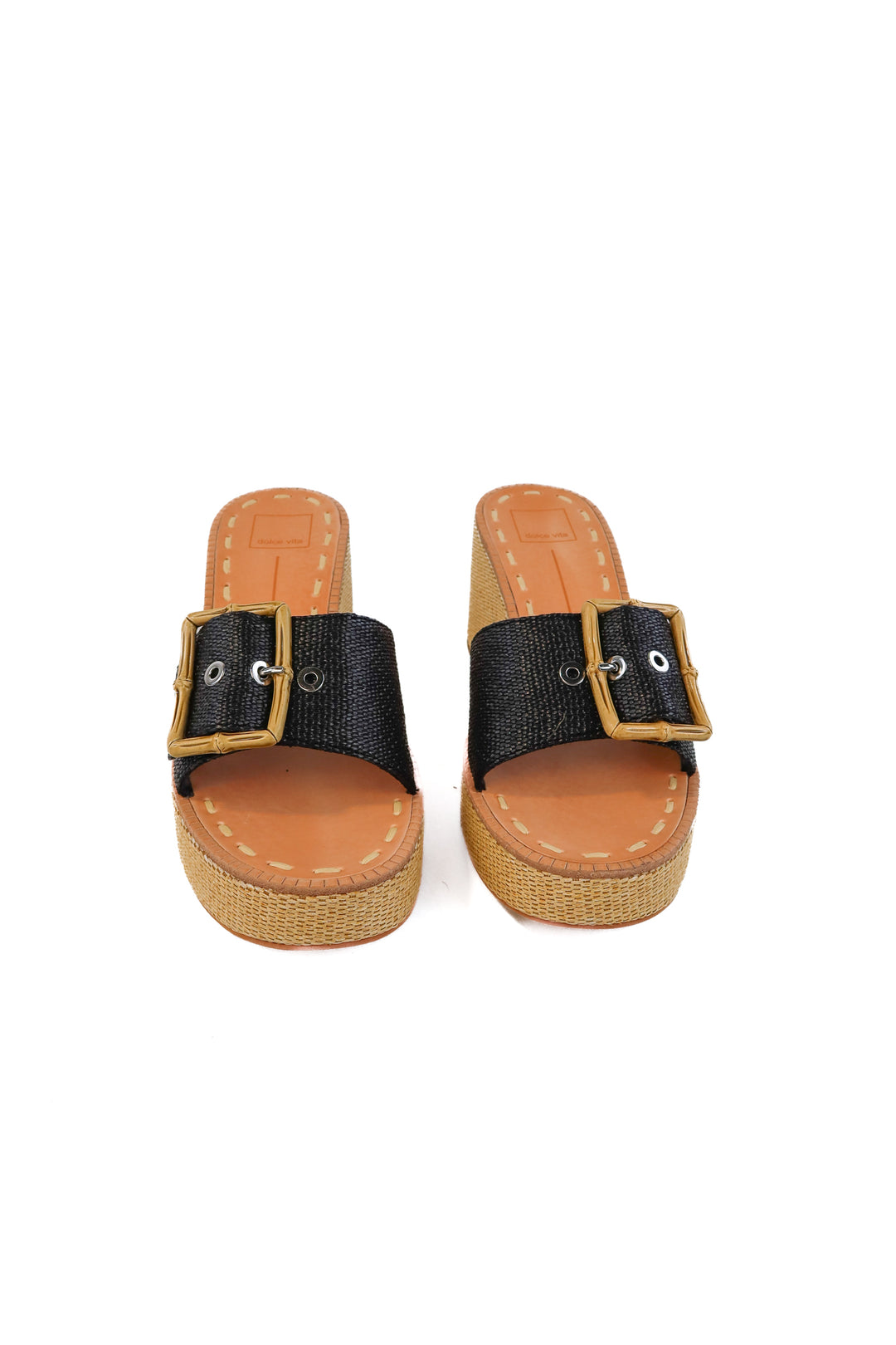 Dolce vita rattan platform heels NWOT (9; retail $140)