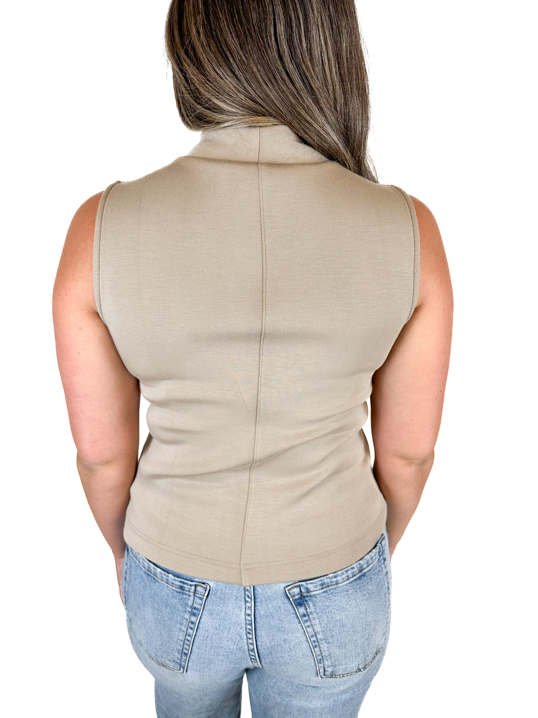Spanx AirEssentials Mock Neck Top (S)