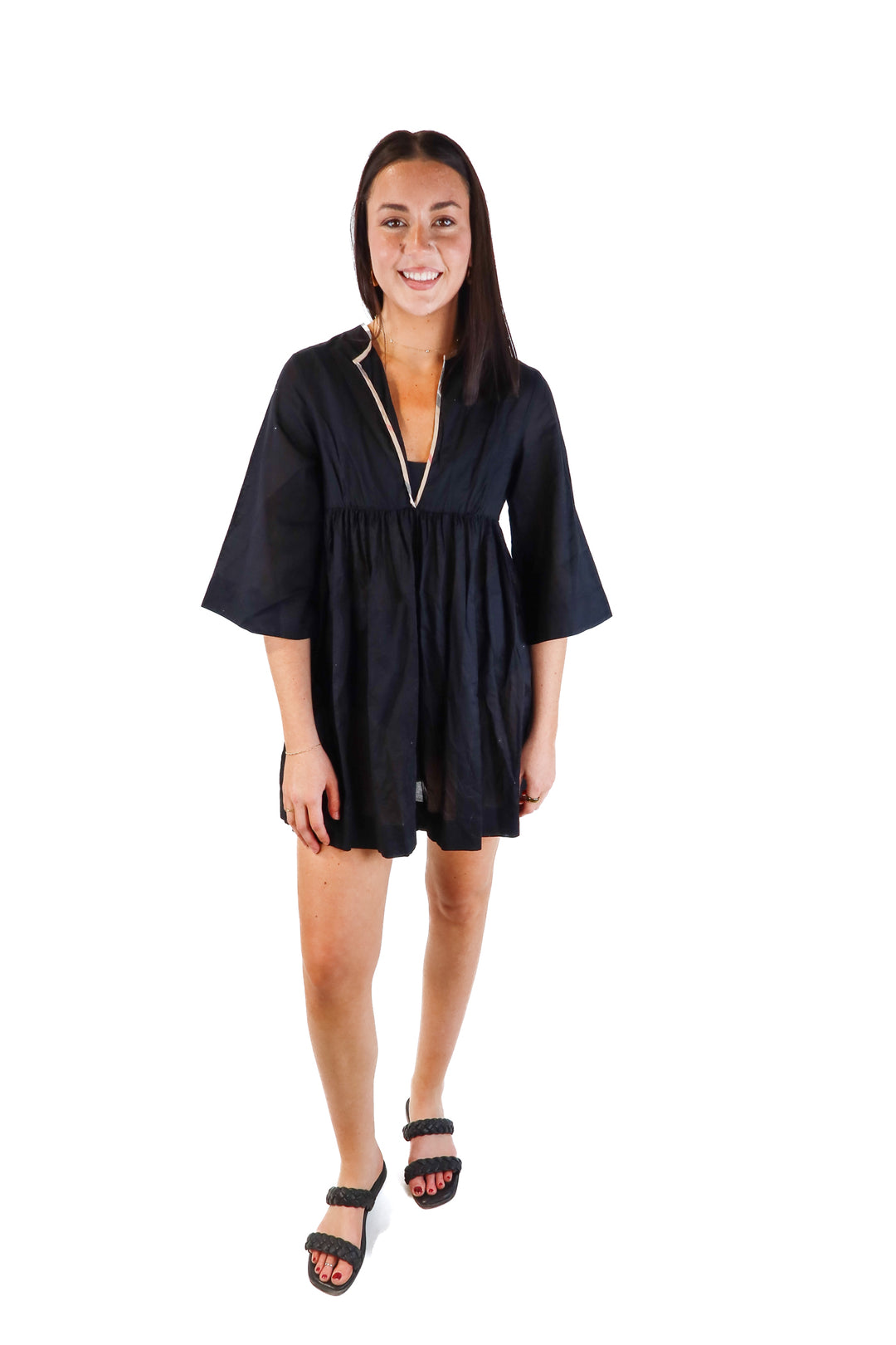 Burberry Black Cover-Up (S; retail $495)
