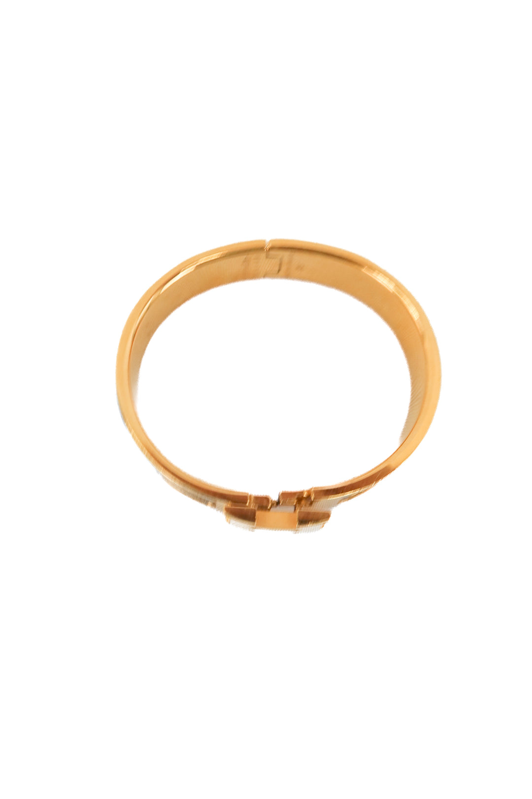 Hermes Clic H Bracelet in black (PM size; retail $810)