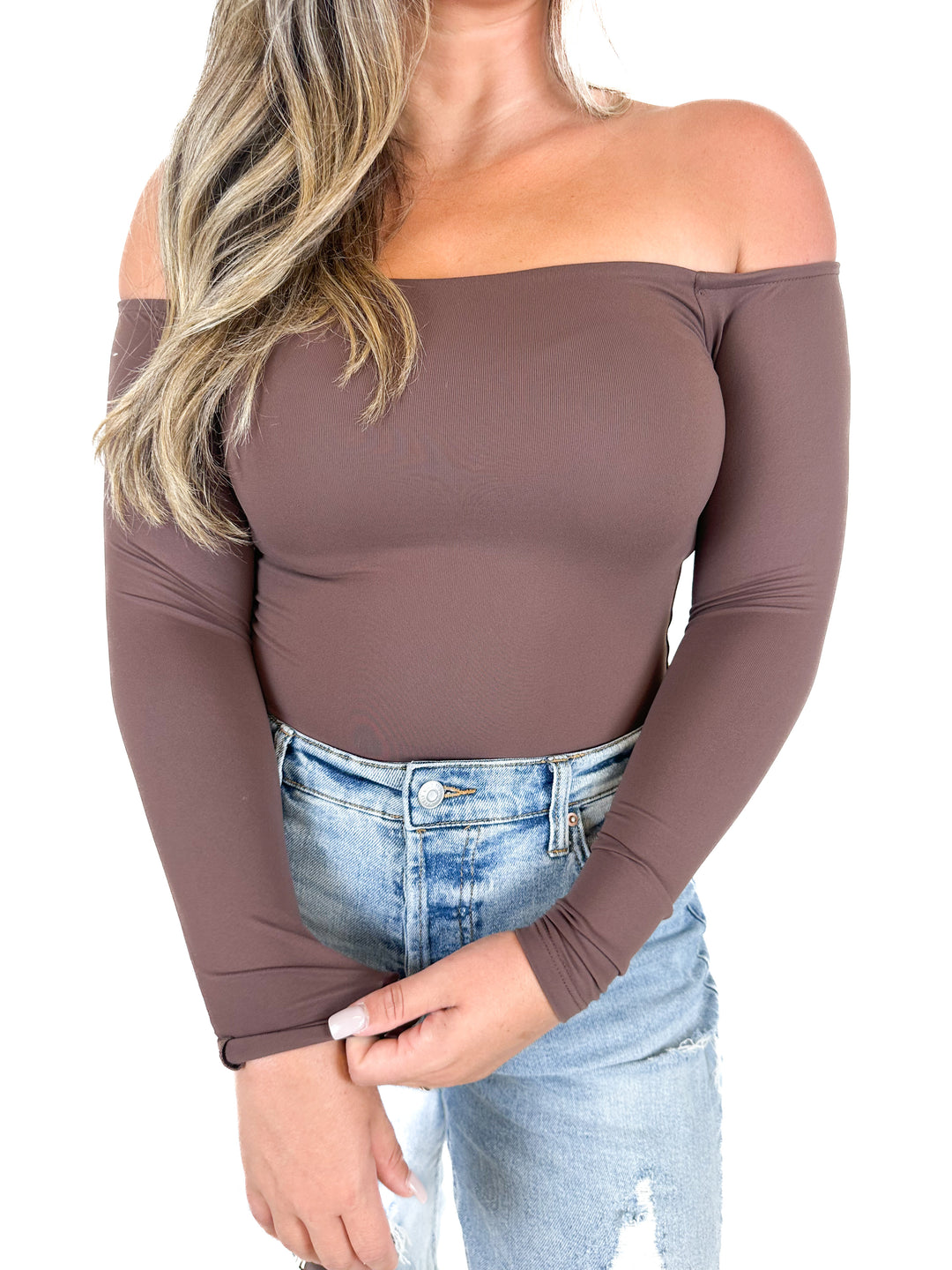 Nuuds Brown Bodysuit (S)