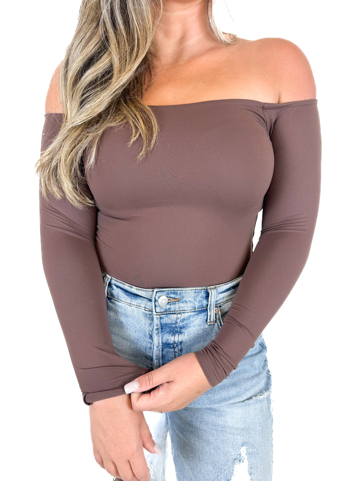 Nuuds Brown Bodysuit (S)