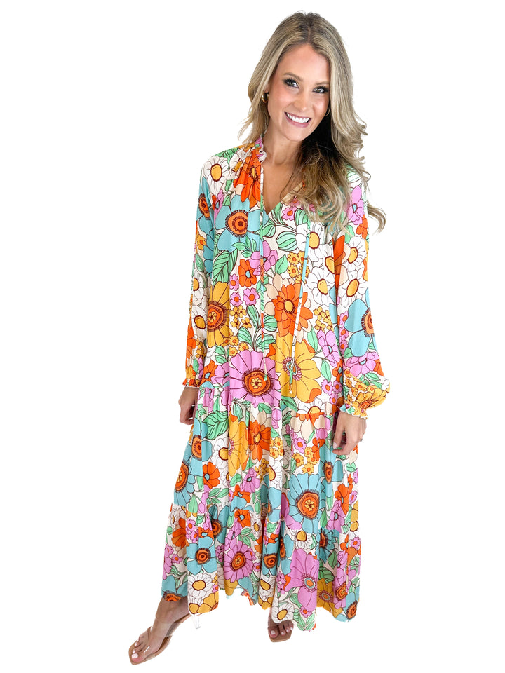 Show Me Your Mumu Floral Maxi Dress NWT (XS)