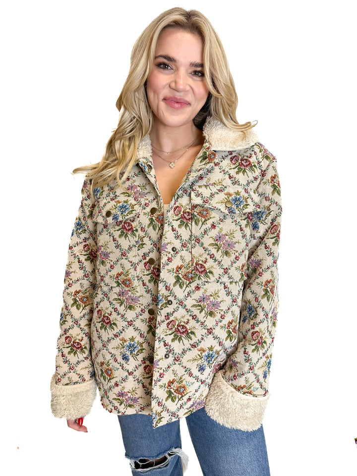 Altar'd State Floral Jacket NWT (S)