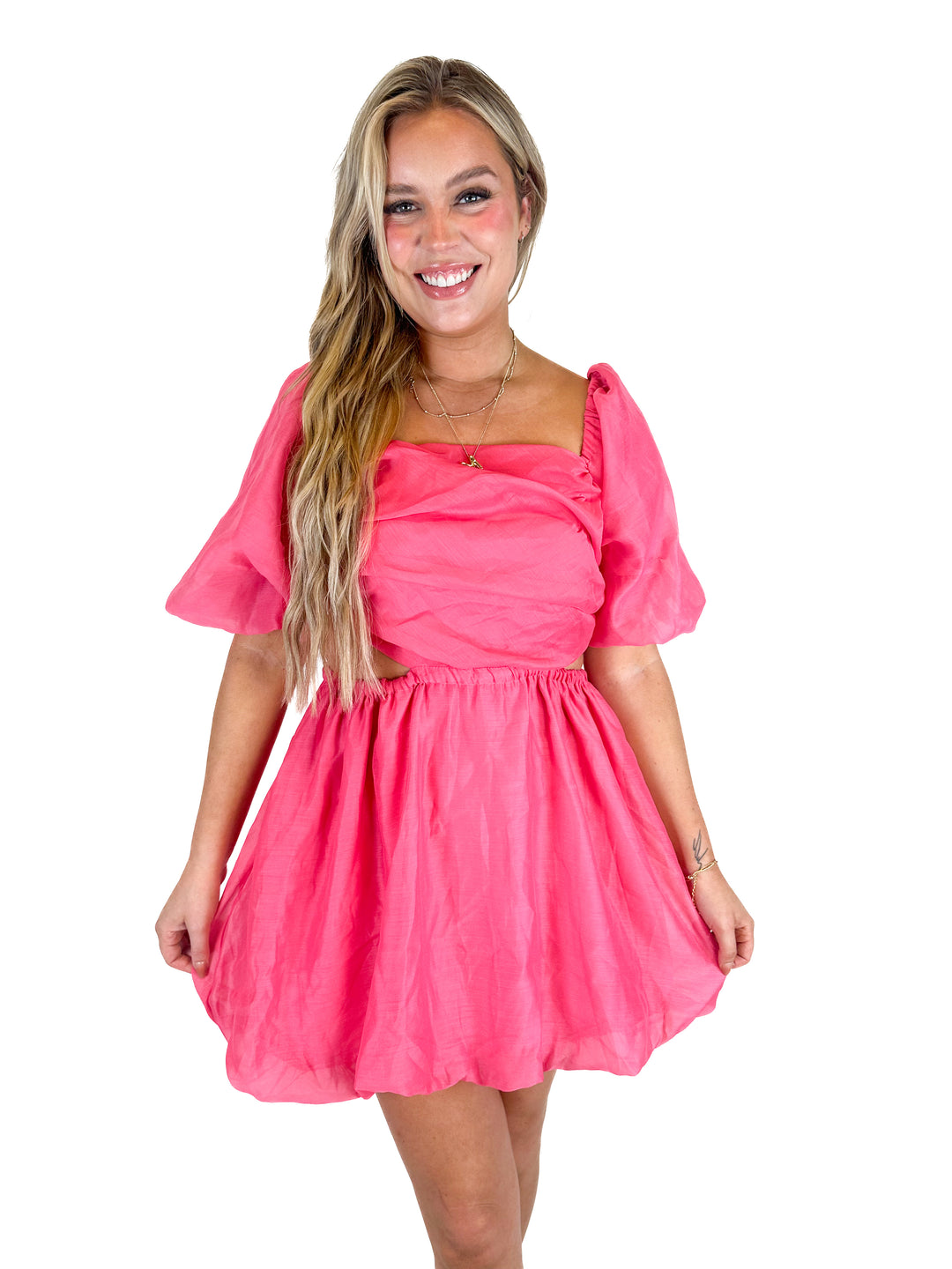 A New Day Hot Pink Mini Dress (M)