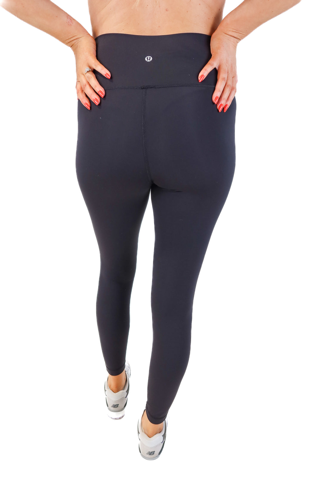 Lululemon black leggings (M; retail $128)