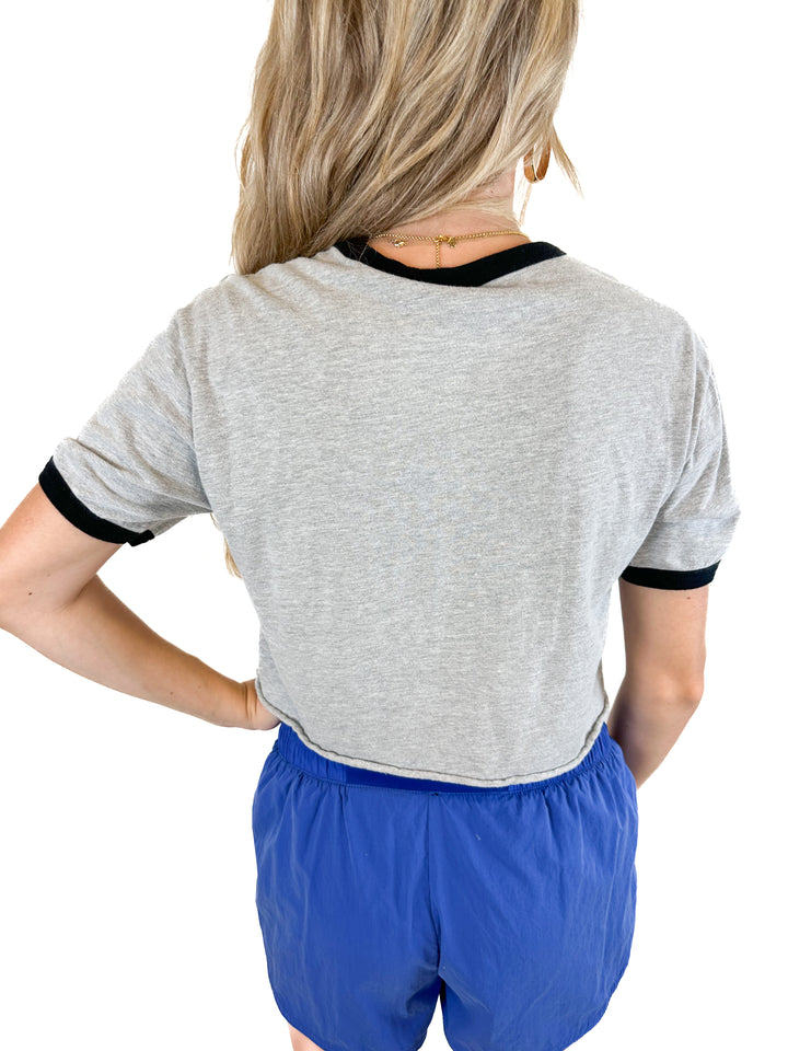 Next Level Nashville Cropped Graphic Tee (S)