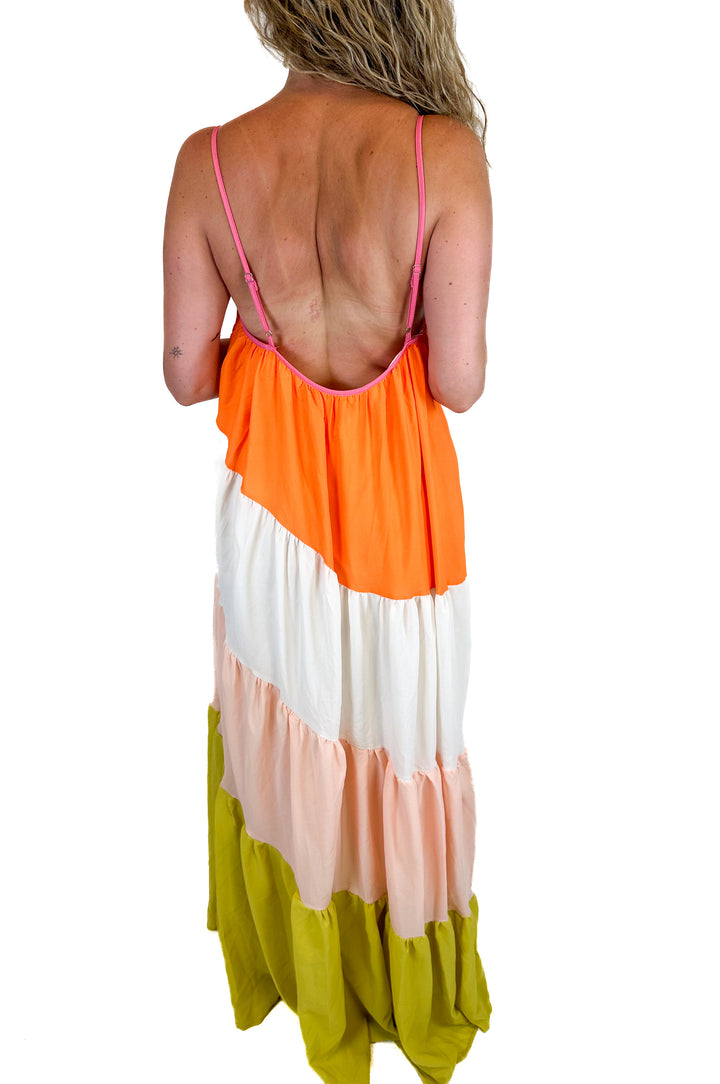 Petal & Pup Color Blocked Sundress NWT (M)