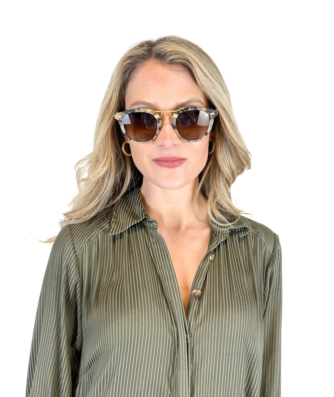 Krewe Tortoiseshell Sunglasses