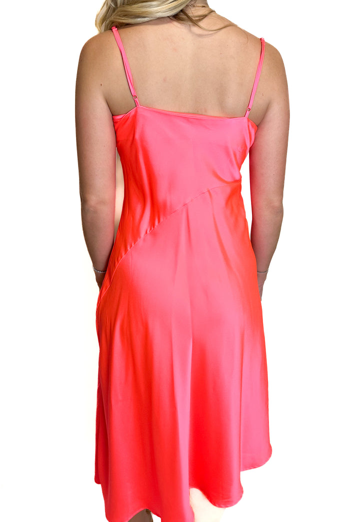 A New Day Hot Pink Slip Dress NWT (XS)