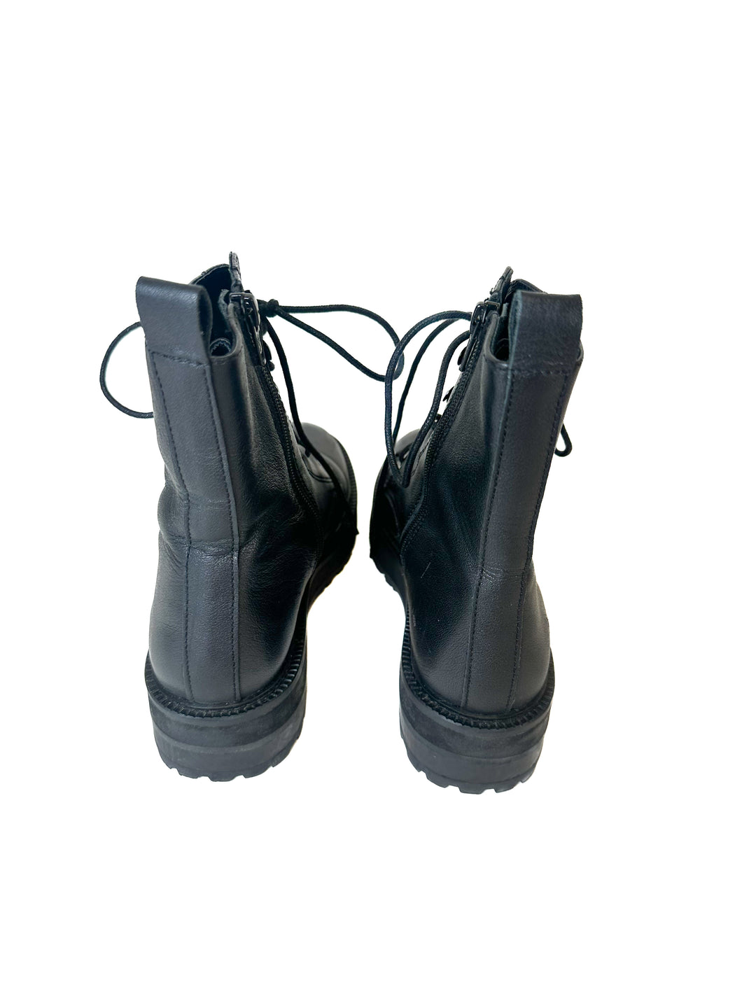 Abercrombie Black Combat Boots (7)