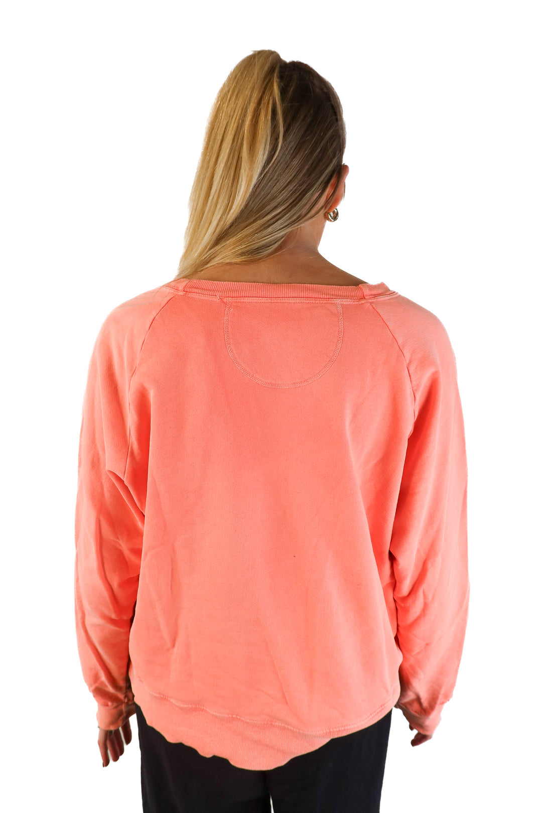 Splits59 Acid Wash Pink Sweatshirt (M)