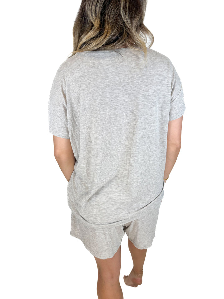 Tommy John Shirt and Shorts Pajama Set (L)