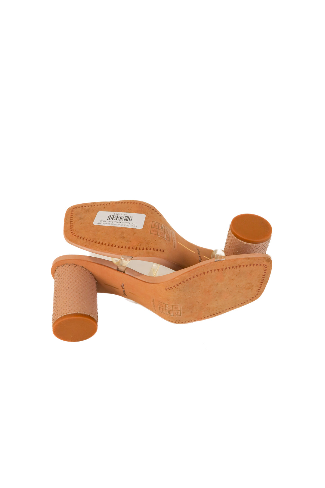 Dolce Vita clear strap heels (10)
