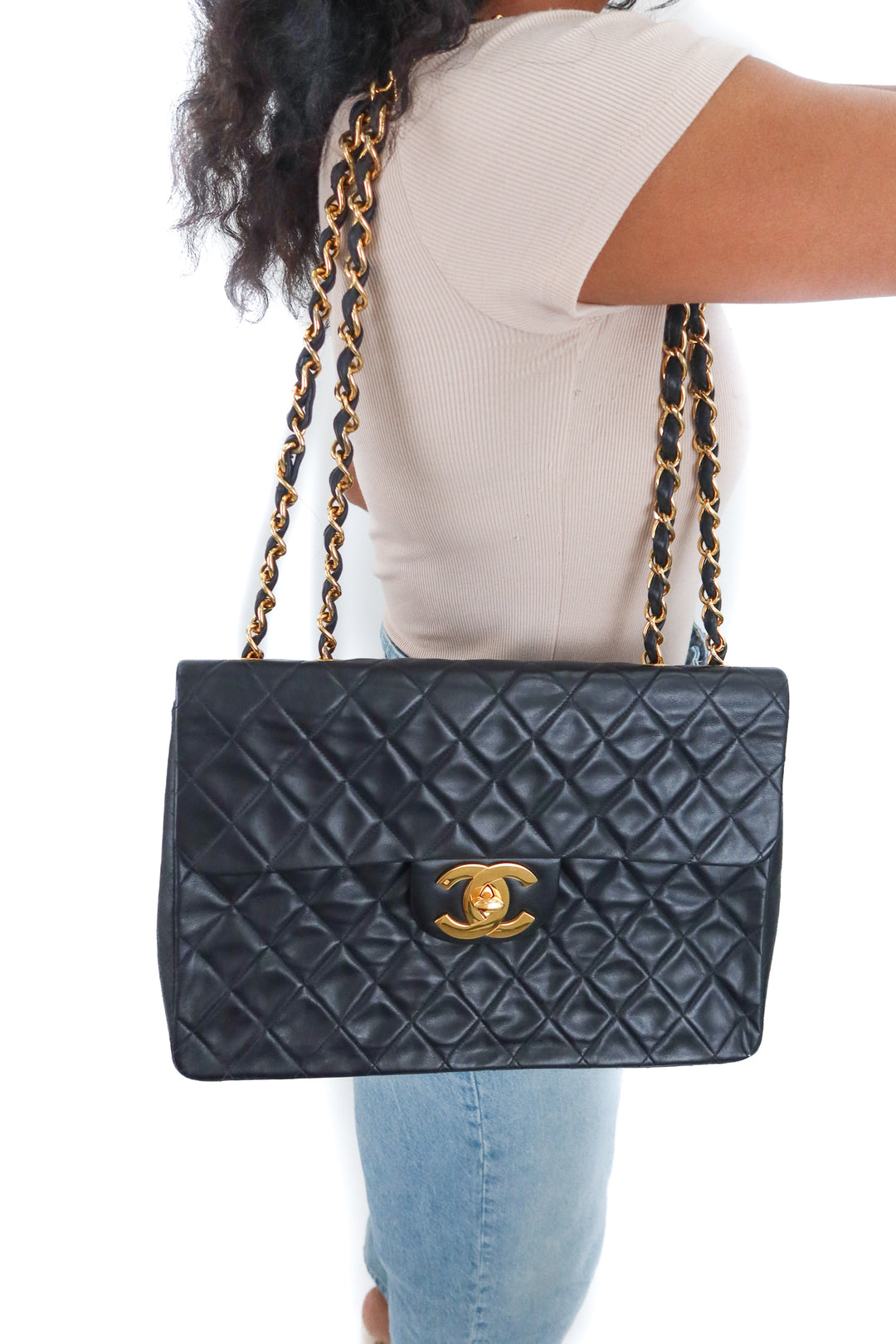 Chanel Maxi Single Flap (vintage)