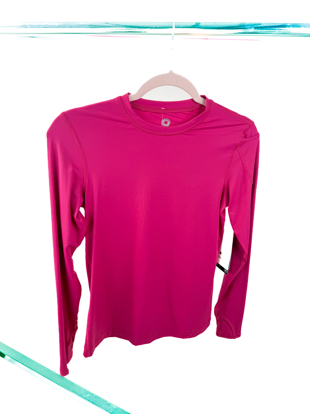 bloq uv "passion pink" long sleeve NWT (S; retail $70)