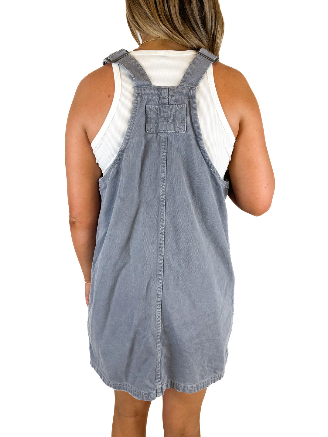 Free People Overall Smock dress (L)
