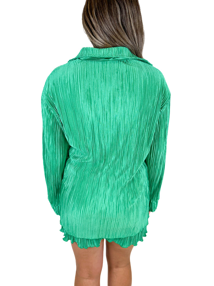 Emerald Green Crinkle Set (M)