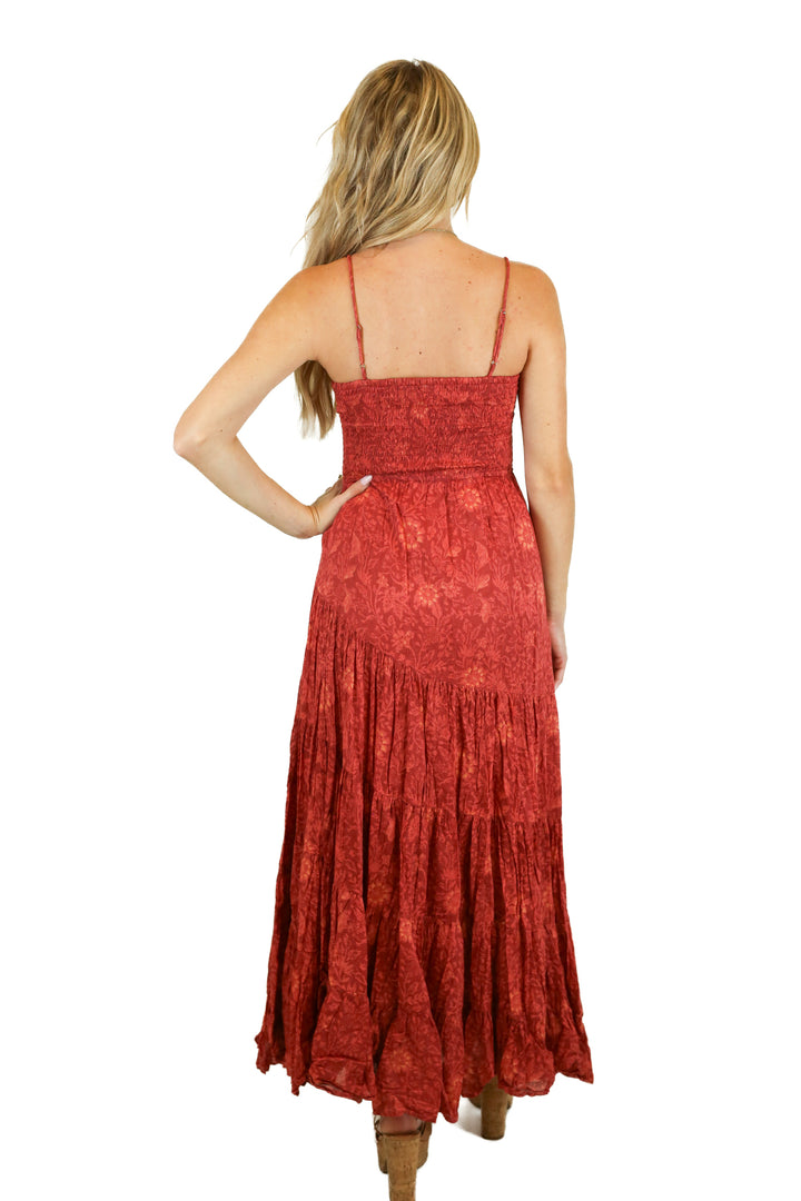 Free People Floral Maxi Dress (XS)
