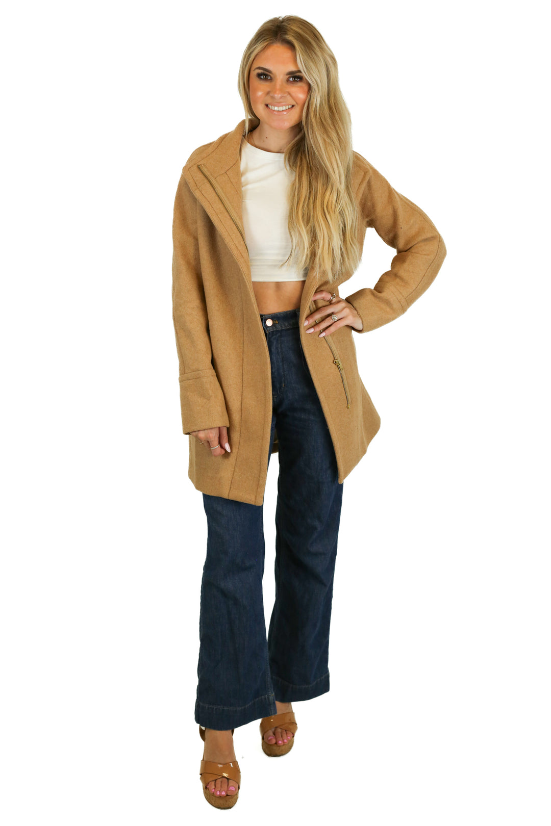 J. Crew Tan Wool Coat (2)