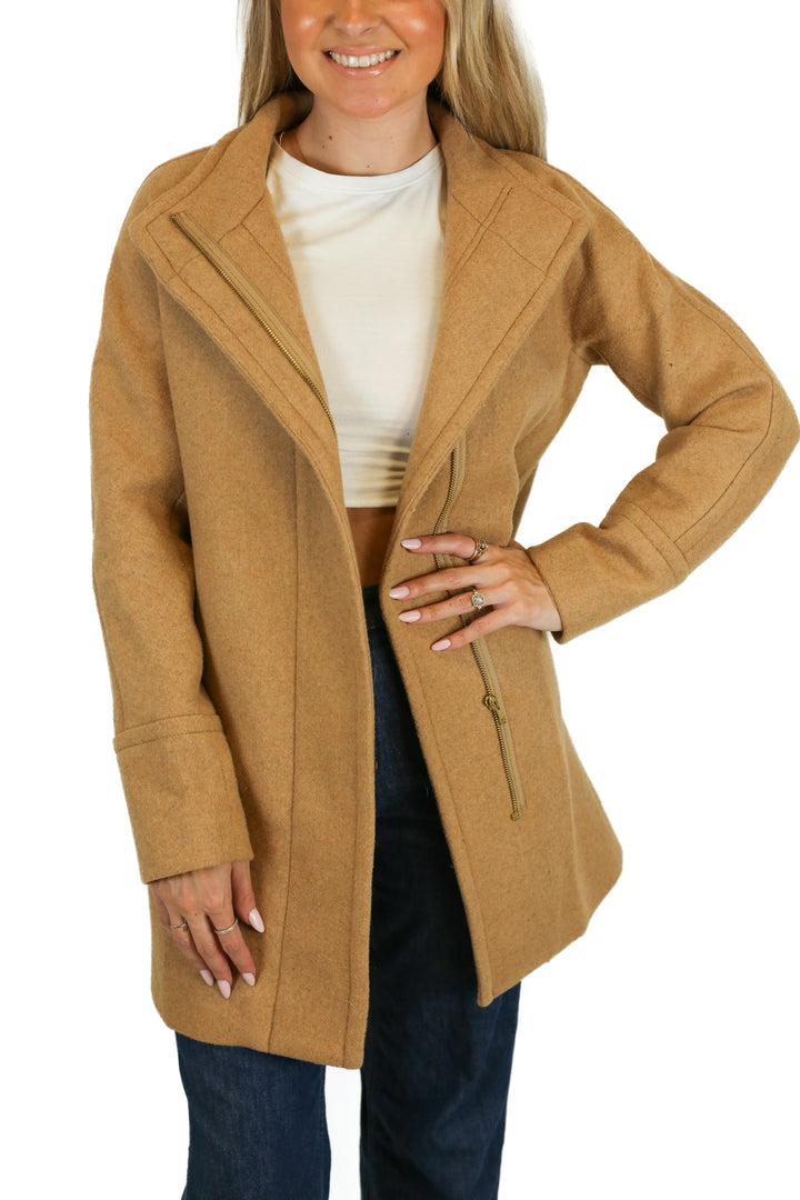 J. Crew Tan Wool Coat (2)