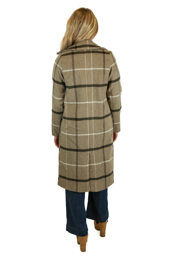 Amaryllis Plaid Coat (XS)