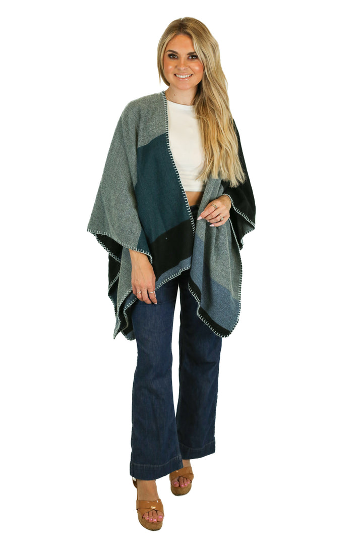 Francesca’s Multicolor Wrap (O/S)