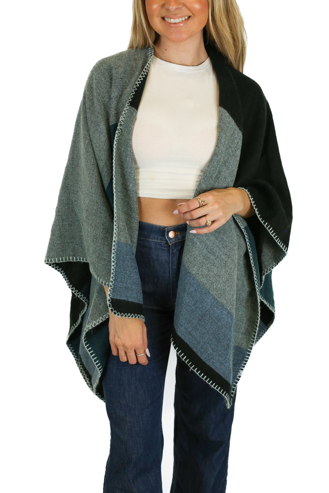 Francesca’s Multicolor Wrap (O/S)