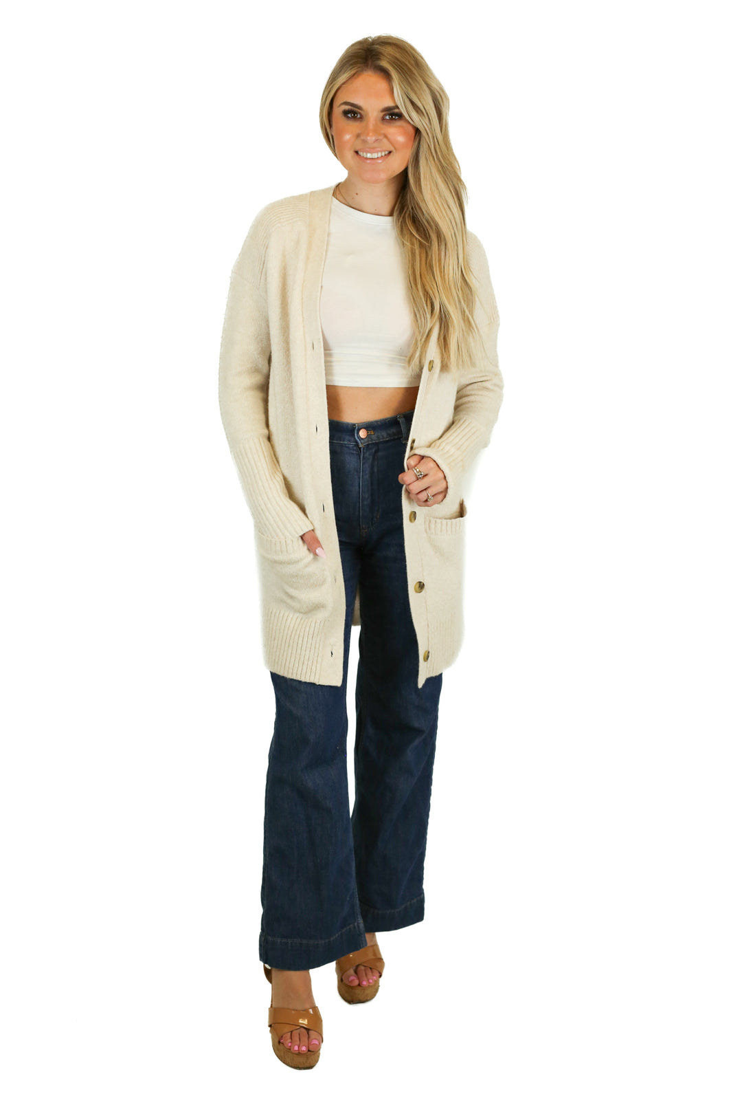 Treasure and Bond Nordstrom Cozy Knit Sweater Cardigan NWT (XS; $89)