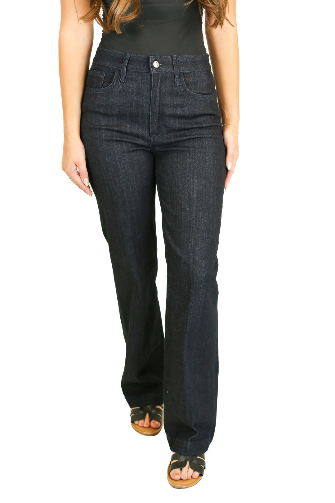 Joe's Dark Wash High Rise Wide Leg Jeans NWT (27)