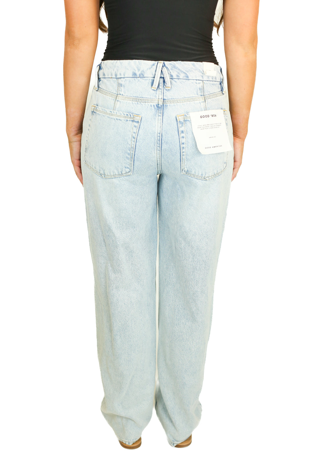 Good American 90s Baggy Jean NWT (4/27; Retail $155)