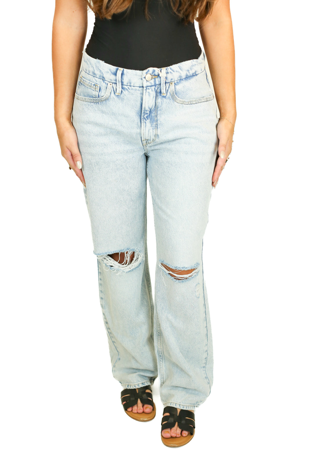 Good American 90s Baggy Jean NWT (4/27; Retail $155)