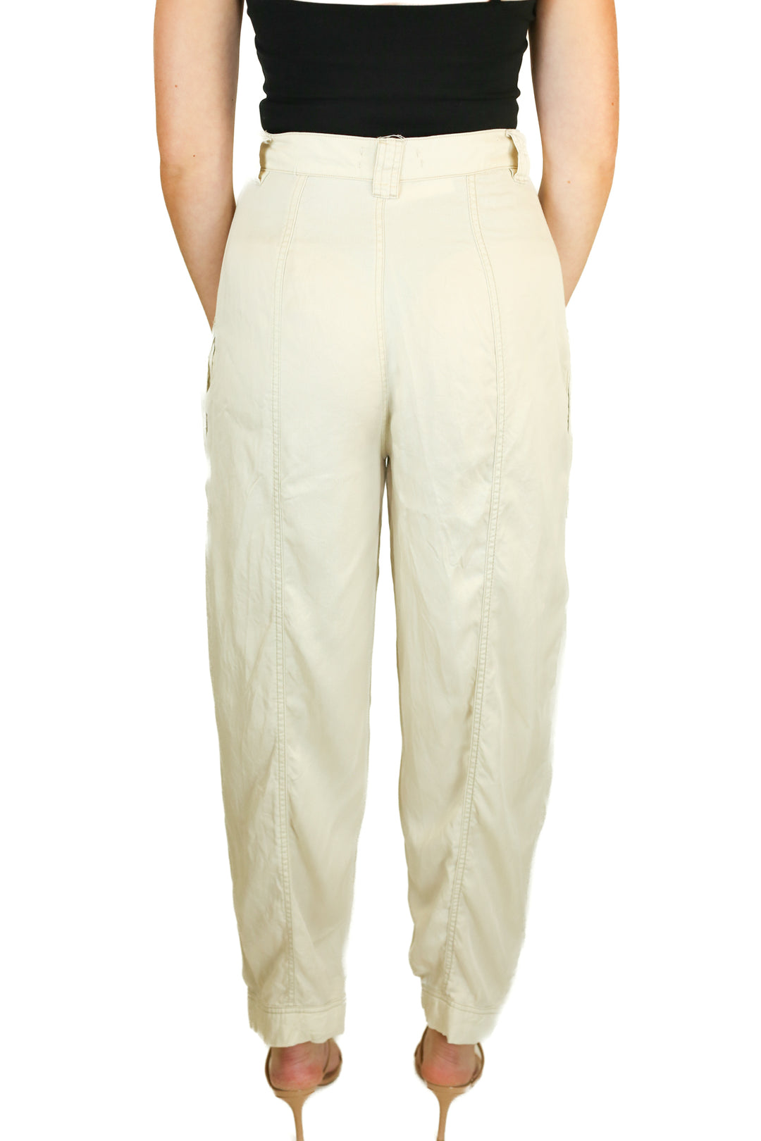Urban Outfitters Sand Wide Leg Pants (6)