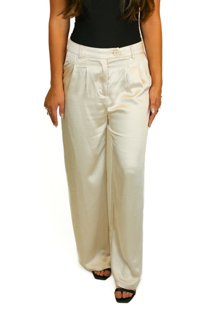 Princess Polly Champagne Satin Wide Leg Pants (8)