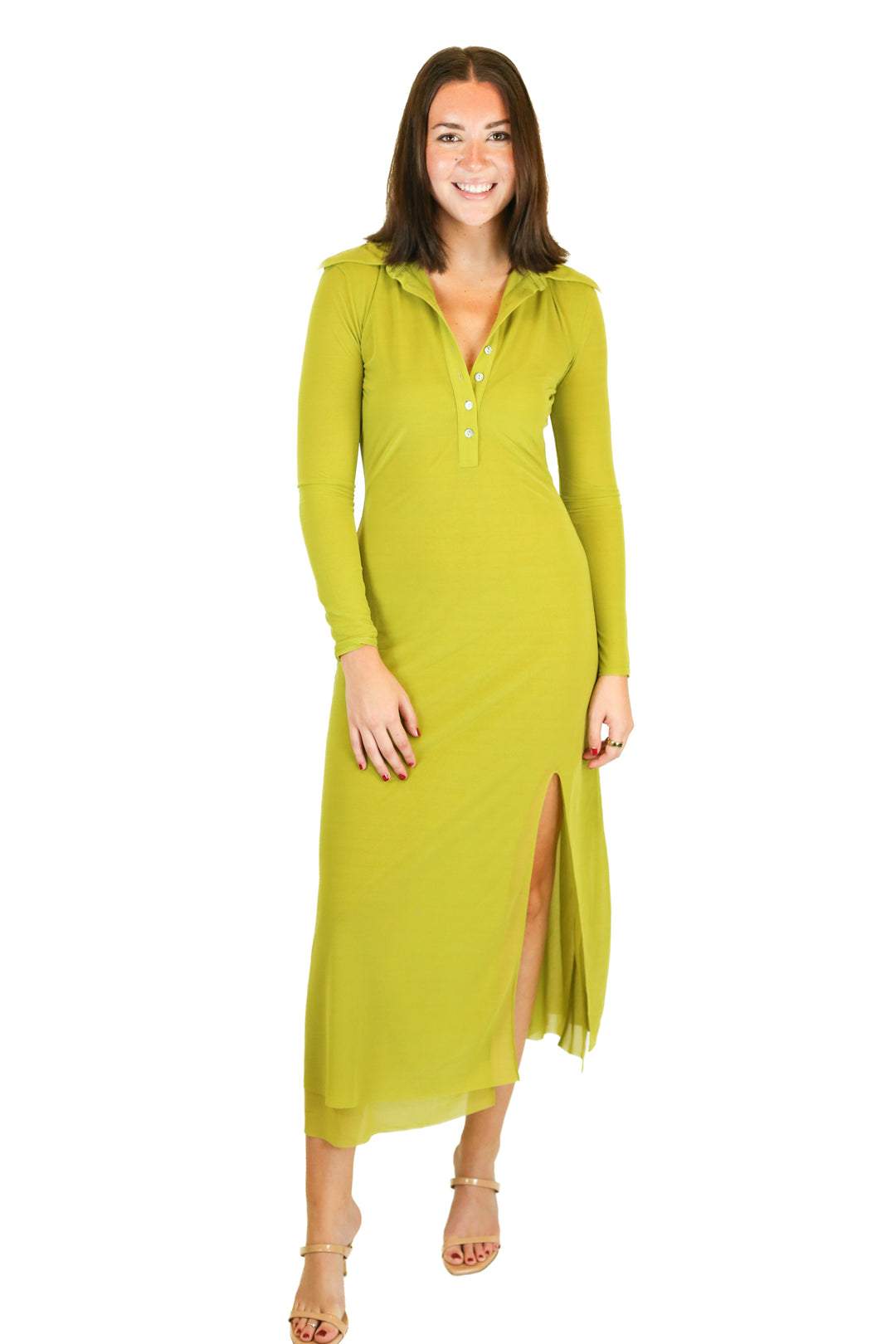 Song of Style Green Dress NWT (S; Retail $228)