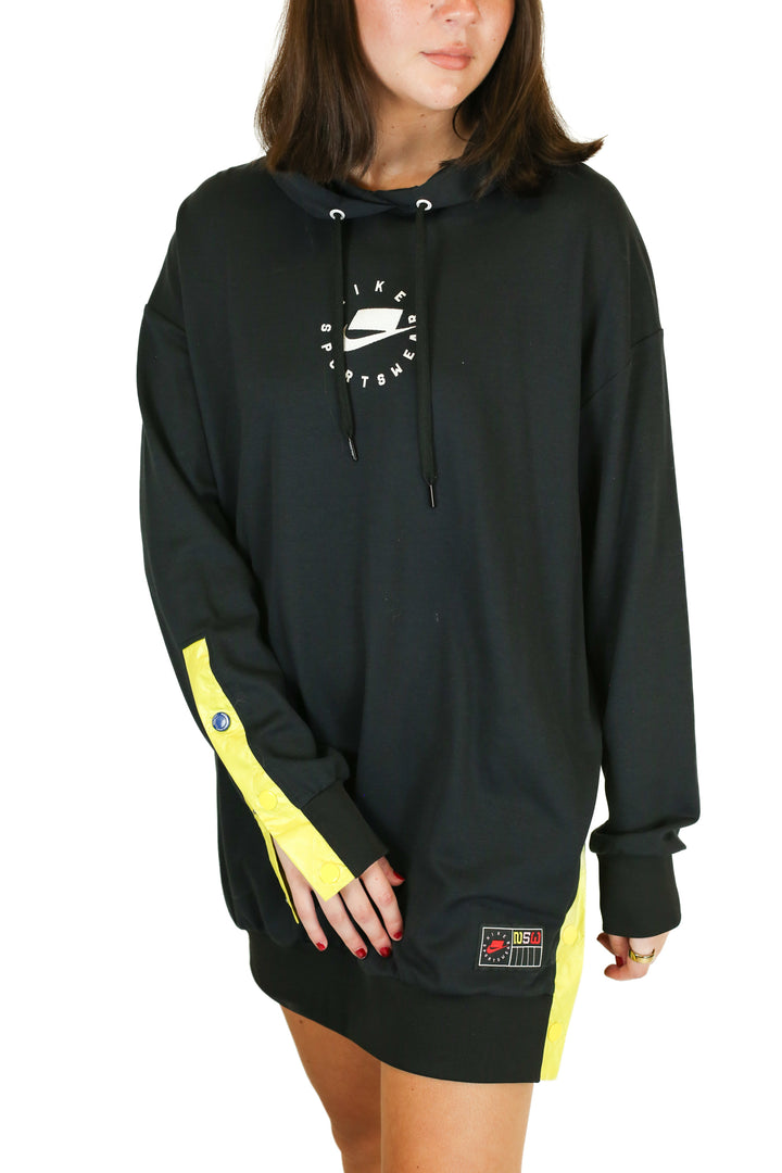 Nike Sportswear Black Hoodie Dress (S)